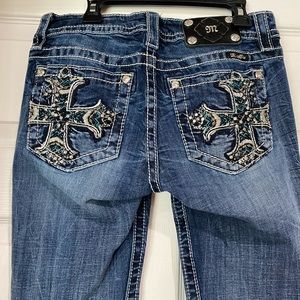 Cuffed Capri jeans